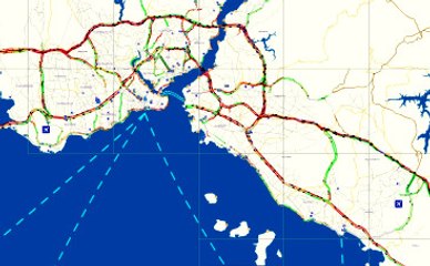 İstanbul'da Trafik Durma Noktasına Geldi