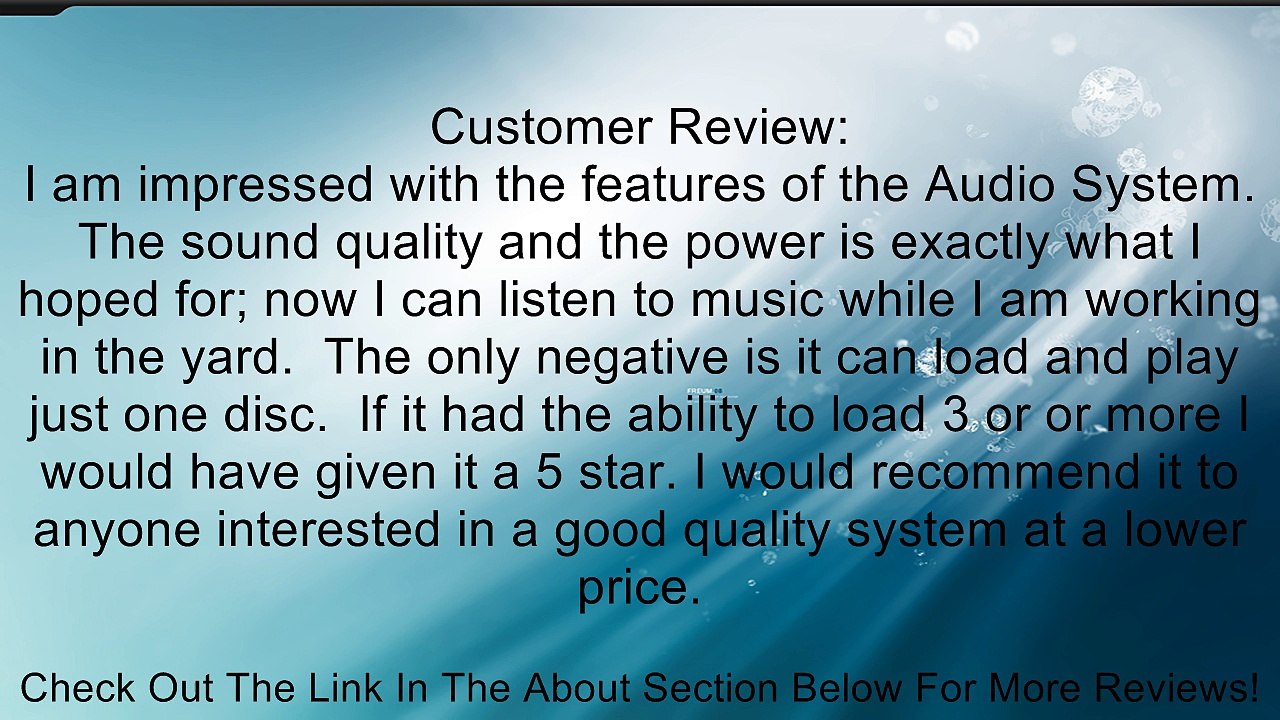 Panasonic SC-AKX73 2.1-Channel 850-Watt Shelf Audio System with 3-Way Front Speakers and Super Subwoofer (Discontinued by Manufacturer) Review