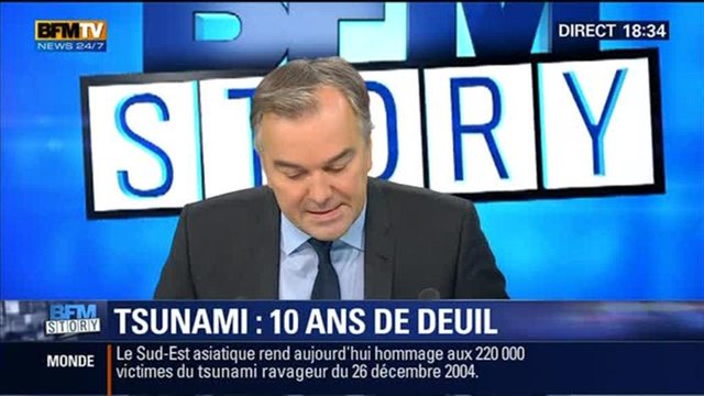 BFM Story: Tsunami, 10 ans après: L'océan a détruit tout ce qu'il y avait sur son passage , Franck Dargent - 26/12