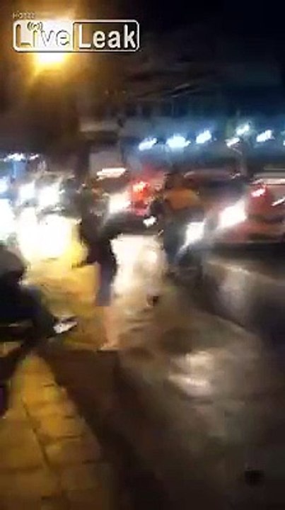 Taxi Driver Take's A Beating