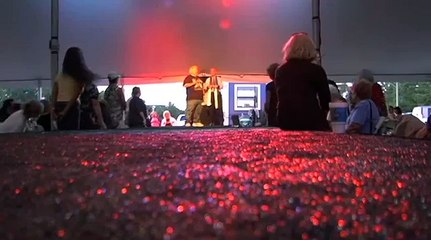 Bryan Clark introducing Charlie Hodge and James Burton at Elvis Week 2013 video
