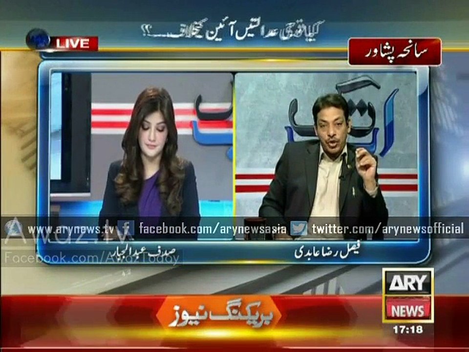 Faisal Raza Abidi lashes out at Human Rights Groups for opposing death sentences