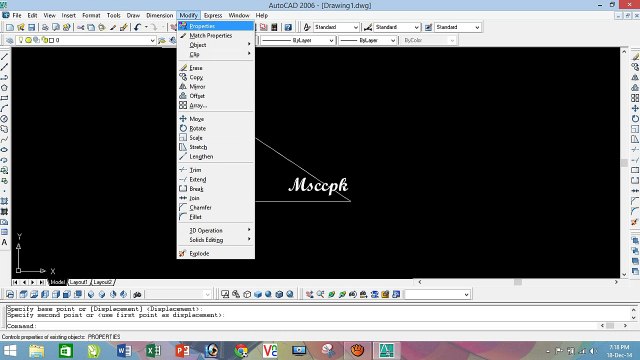 Autocad 2006 Tutorial in Urdu Part (8) 18-12-14