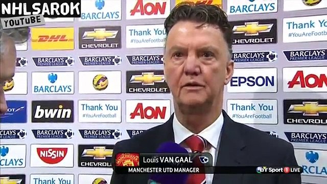 Manchester United vs Newcastle United 3 - 1 - Louis van Gaal post-match interview