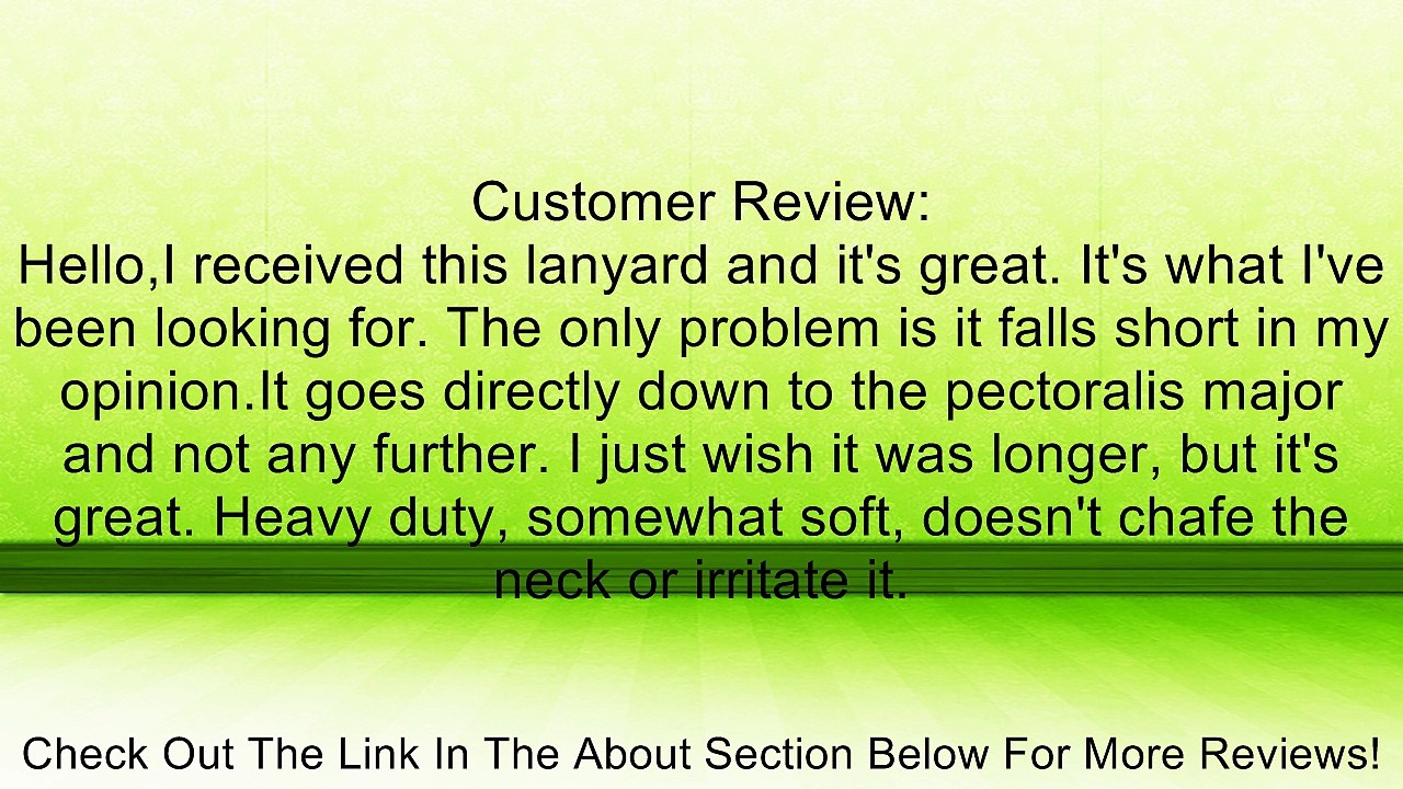 Water Gear Lifeguard Lanyard Review