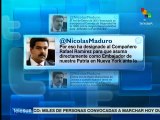 Anuncia Nicolás Maduro cambios en el cuerpo diplomático de Venezuela