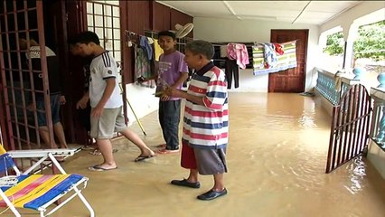 Malásia sofre com enchentes