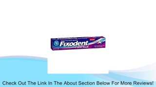 Fixodent Control Denture Adhesive Cream-2 oz (Quantity of 3) Review