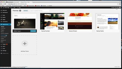 How to set up a quick Wordpress website in 10 minutes. 2014