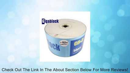 1000pcs CD-R 52x A Grade High Quality Gigablock Branded Blank Media Fast Shipping Guarranteed Review