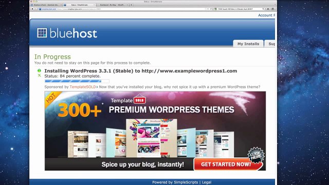 BlueHost Tutorial How to Install WordPress on your Bluehost Account