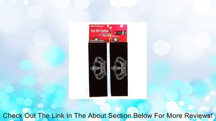 Princess Crown Crystal Diamond Bling Shoulder Pads Review