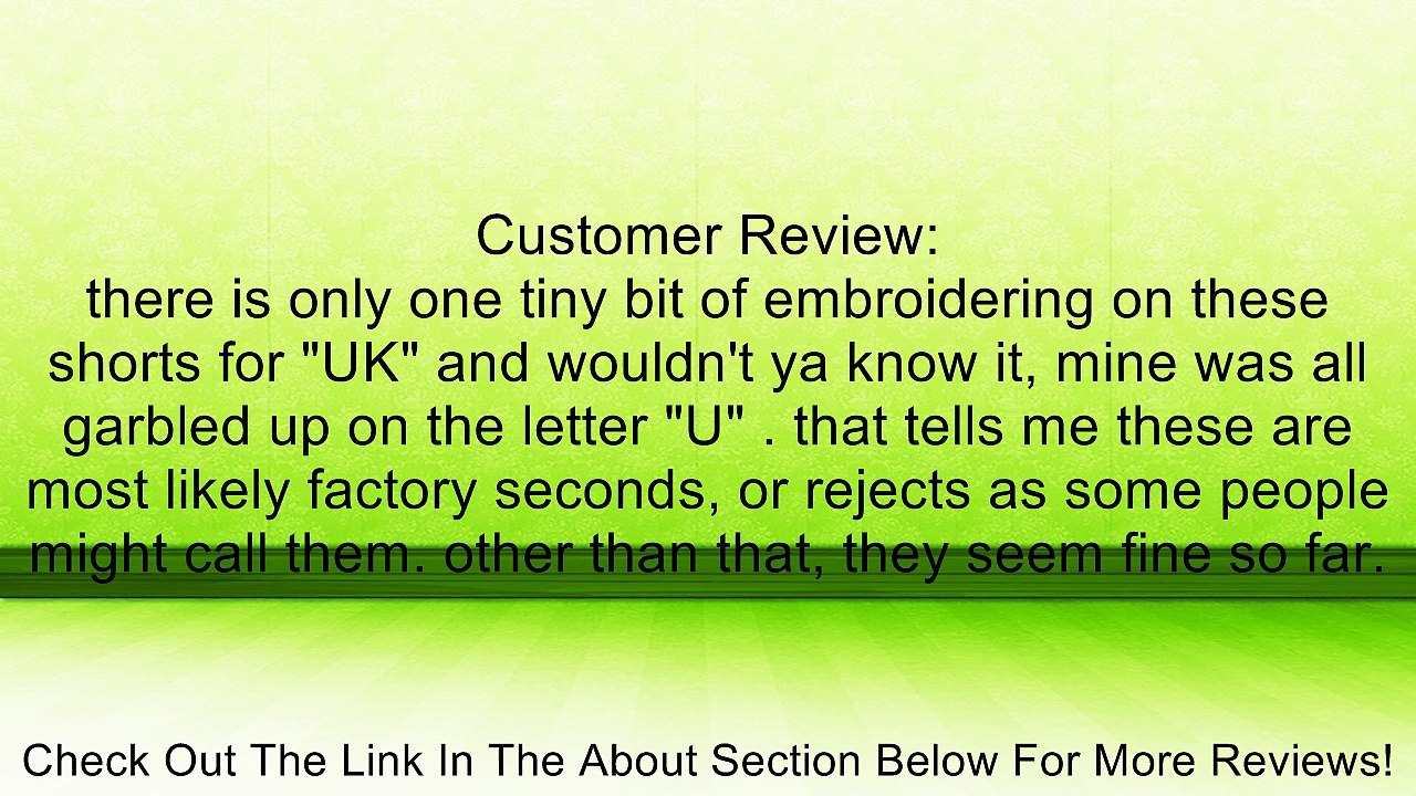 NCAA Men's Kentucky Wildcats Fast Break Hoop Short With Draw Cord (ROYAL/WHITE, M) Review