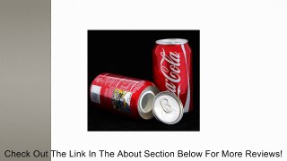 Coca Cola Stash Diversion Safe Can+Free Pack of 1 1/4 Rasta Wrap Review