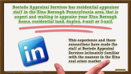 Etna Appraisers - 412.831.1500 - Appraisal Etna