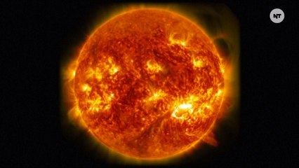 NASA Captured Footage Of An Intense Solar Flare