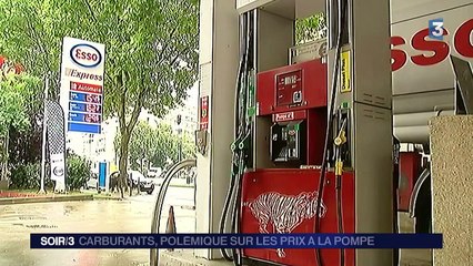Carburants : polémique sur les prix à la pompe