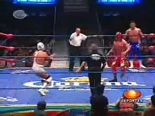 2005-03-18 Guerreros del Infiernos vs Dr. Wagner Jr., Shocker & Mistico