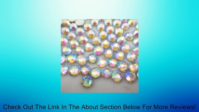 LOVEKITTY AB Clear - 500 Pc 3mm & 5mm Mixed Acrylic Rhinestones Round Flatback 14-facet (High Quality) Review