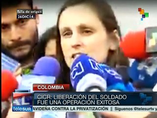 Colombia: confirman buen estado de salud de soldado liberado