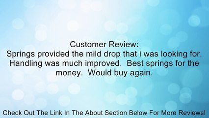 Epic Engineering Lowering Springs Subaru WRX 2004-2007 Review