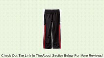adidas Big Boys' Youth Fat Stripes Pant, Black/Light Scarlet/White, Large Review