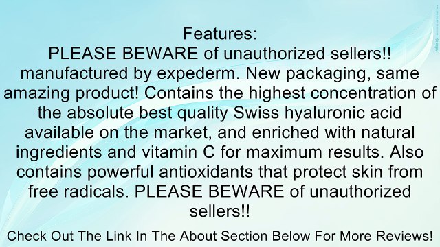 Year-End Deals 180 Cosmetics Pure Swiss, Hyaluronic Acid Serum + Vitamin C - THE VERY BEST hyaluronic acid skincare line in the world - For smooth, plump, younger looking skin - Anti Aging, Anti Wrinkle, Instant Lift Solution - Formulated to smooth, stren