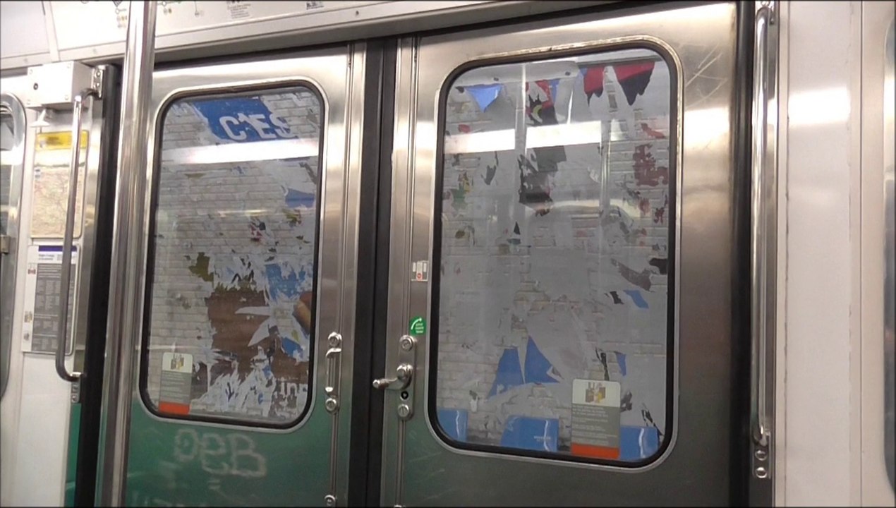 MP73 : Signal sonore et fermeture des portes d'une rame de la ligne 6 du métro parisien