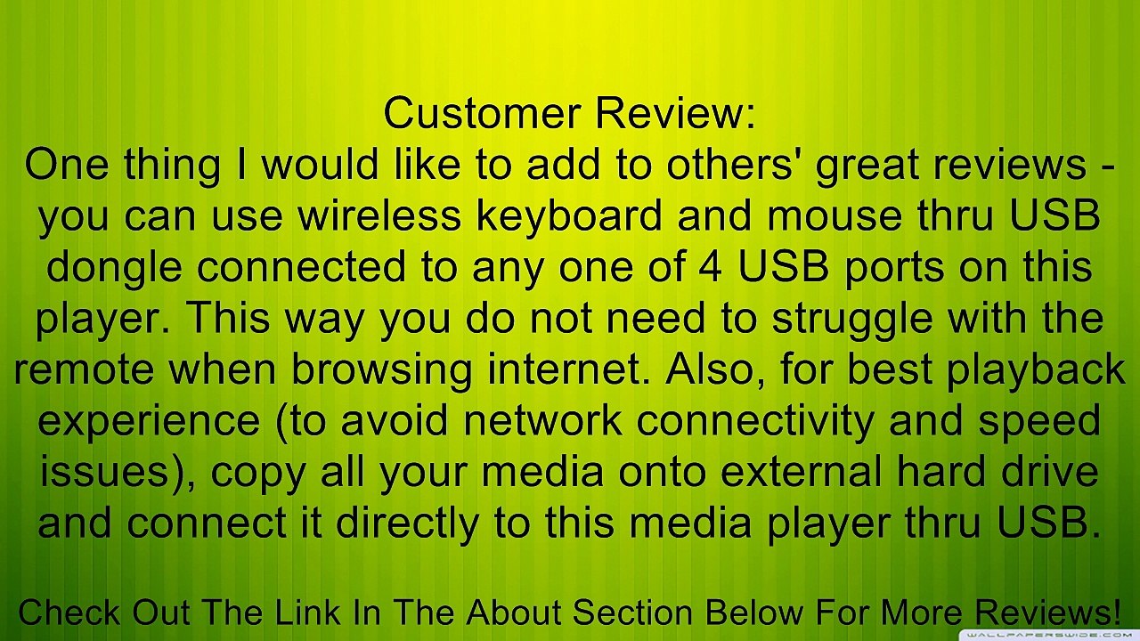 New Arrival! KDLINKS HD700 Extreme FULL HD 1080P 3D Media Player with Gigabit Network, Built-In Wifi, 7.1 HD-Audio, Youtube & Full ISO/VOB Support (Realtek 1186 3D) Review