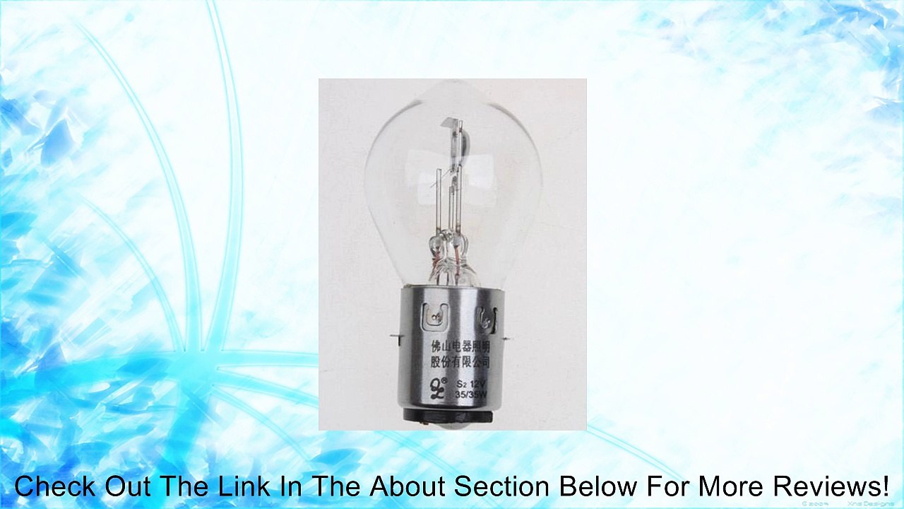 HEADLIGHT BULB (BLUE) FOR 50cc OR 150cc GY6 SCOOTER MOPED 12V 35W/35W (TYPE 2) - GY6 STORE