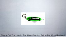 Kawasaki Rubber Keychain / Keyring Black Green Review