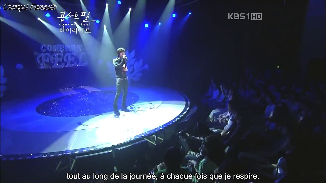 (vostfr) K Will - Left Heart LIVE HD