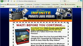 Make Money With PLR How-To Video Training Series - Private Label Rights EXPOSED