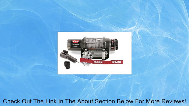 Warn 89040 Vantage 4000 Winch - 4000 lb. Capacity Review