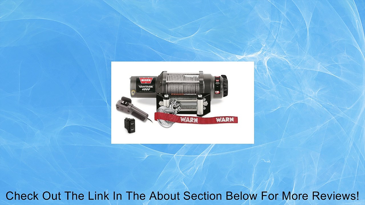 Warn 89040 Vantage 4000 Winch - 4000 lb. Capacity Review