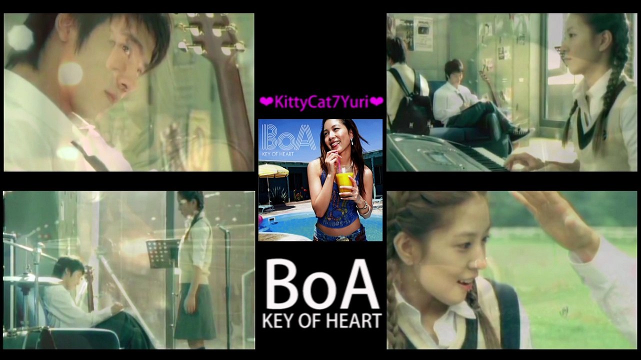 KEY OF HEART / BoA ★歌詞付き❤Korean Video＋Japanese Song  Video Clip❤