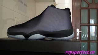 Free Shipping! Air Jordan Future Black Ice 3M Reflective Authentic From repsperfect.cn