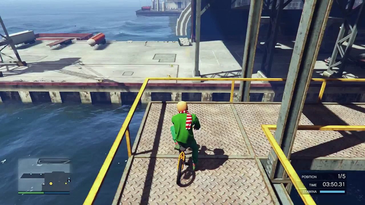 BMX STUNTS AROUND THE DOCKS GTA 5 Funny Moments E394 (with The Sidemen) (GTA 5 Xbox One).