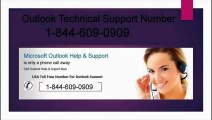 1-844-609-0909 @ Outlook Technical Support Number, Outlook Tech Support Number