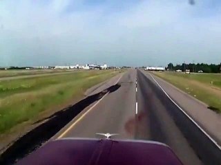 Kazadan Çok Temiz Bir Şekilde Kurtulan Şoför