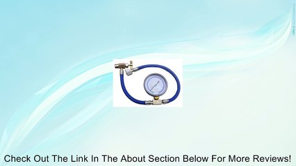 Enviro-Safe R12/R22 Can Tap with Gauge - R-134a Can to R-12/R-22 Port Review