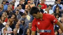 Mirror Tennis - Righty Rafael Nadal vs Lefty Novak Djokovic (US Open 2013)