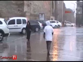 İstanbul'da sağnak yağmur