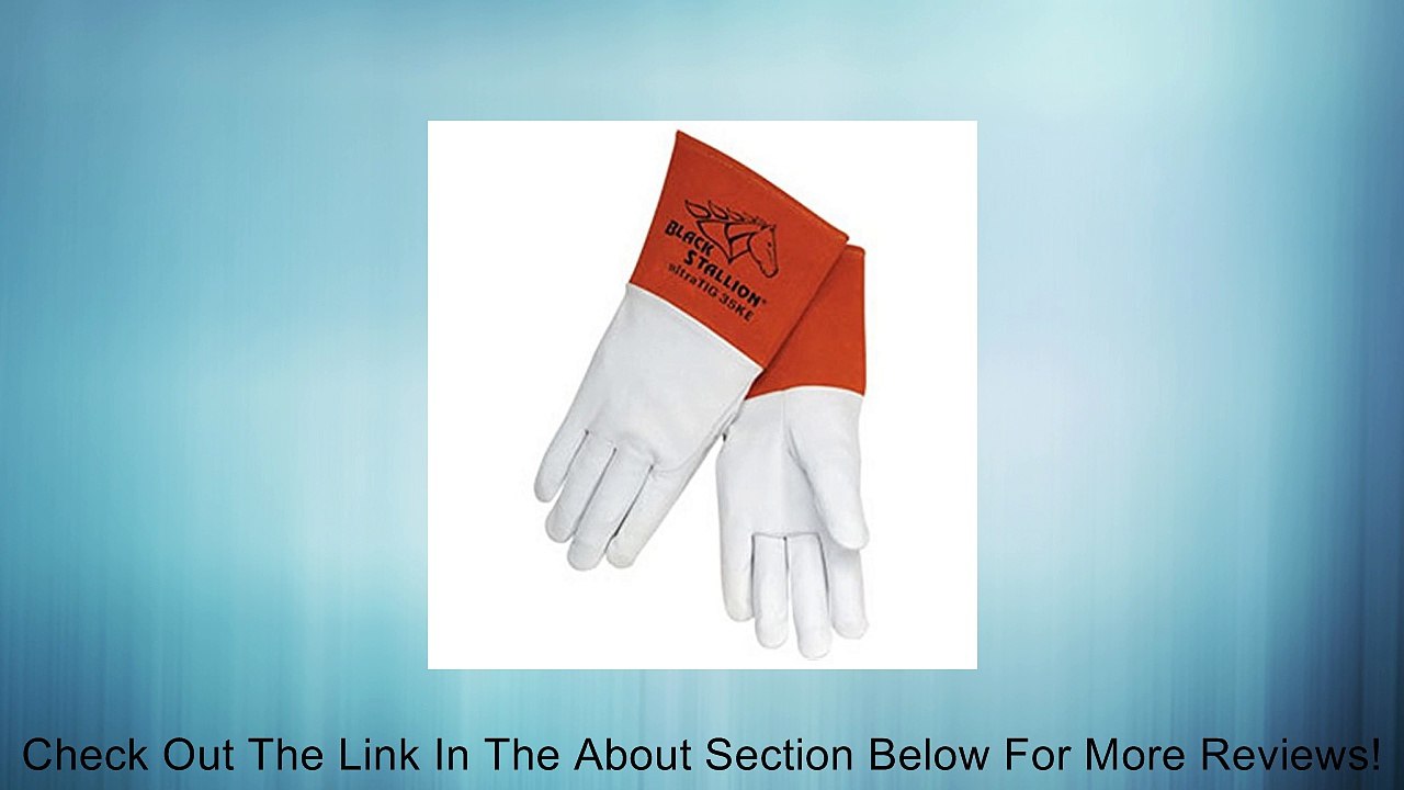 Revco Black Stallion 35KE Long Cuff Grain Kidskin TIG Welding Gloves, Large Review