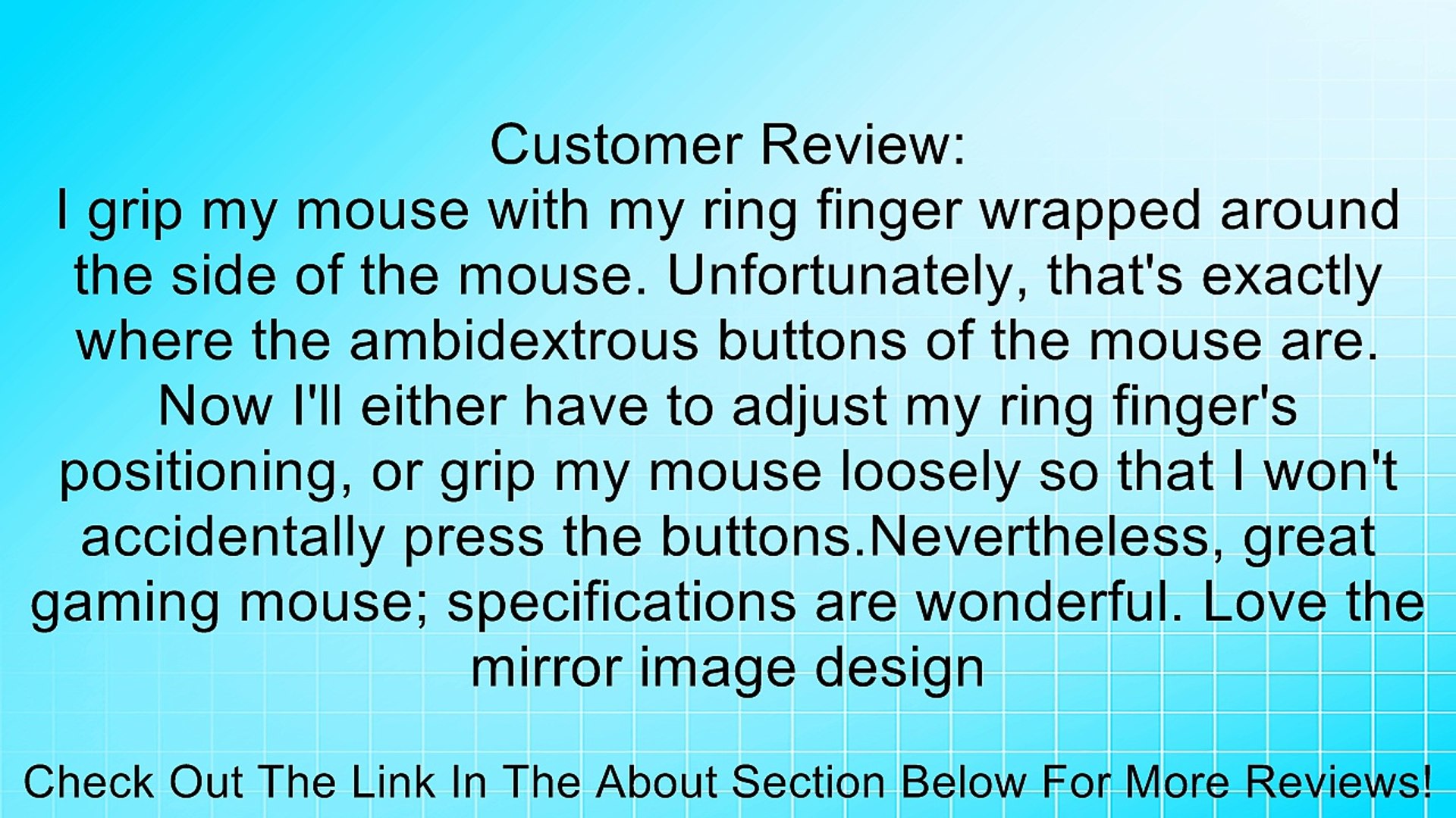 Razer Taipan Ambidextrous PC Gaming Mouse Review