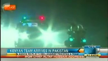 Kenyan Cricket team ka pakistan ke kihlaf batein