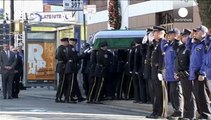 New York'ta öldürülen polis için cenaze töreni düzenleniyor