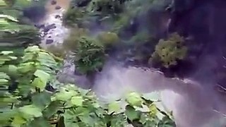 Family drowned in a water fall LIVE