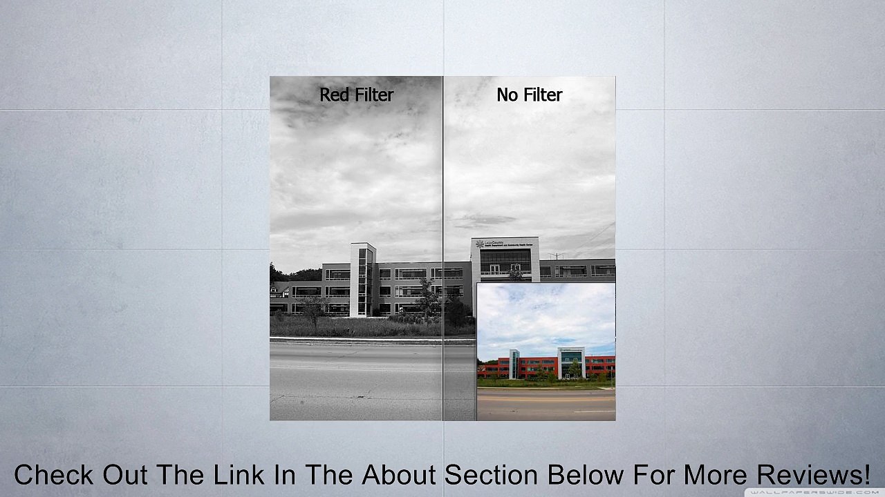 Fotodiox Red Filter - 77mm Review