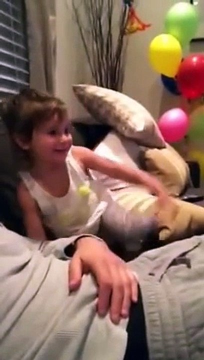 Cute kid swearing on Chirstmas, saying the F-word! Funniest thing ever!!